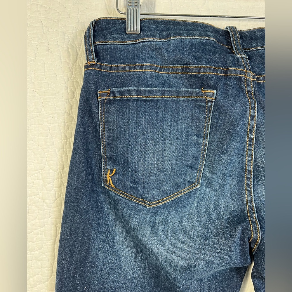 Kut from the Kloth Women Boyfriend Straight Mid rise Blue Jeans Size 6 - Picture 6 of 14